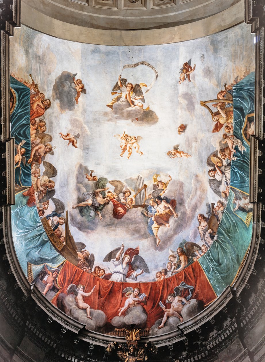 Concerts of Angels by Mattia (1613 99) Preti