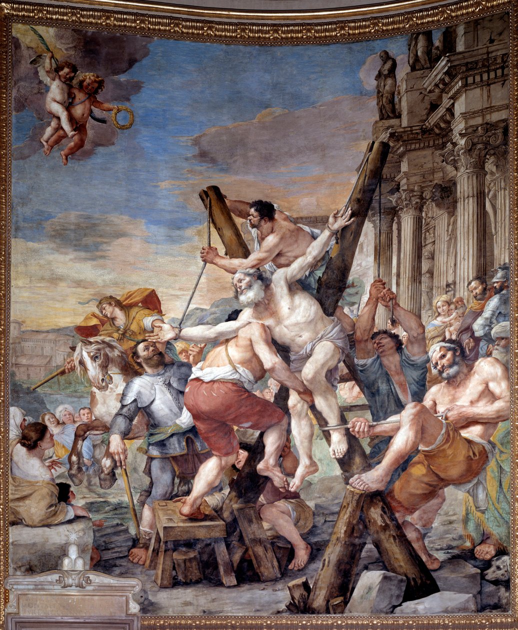 Martyrdom of St Andrew by Mattia Preti