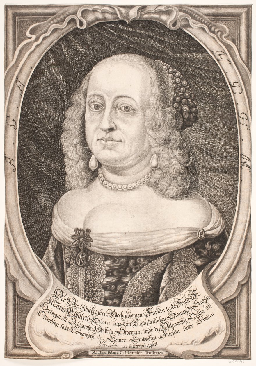 Duchess Maria Elisabeth of Gottorp by Mattis Petersen