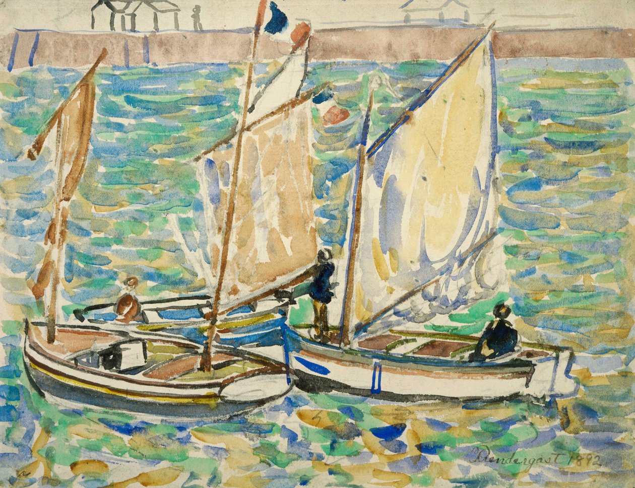 St. Malo by Maurice Brazil Prendergast