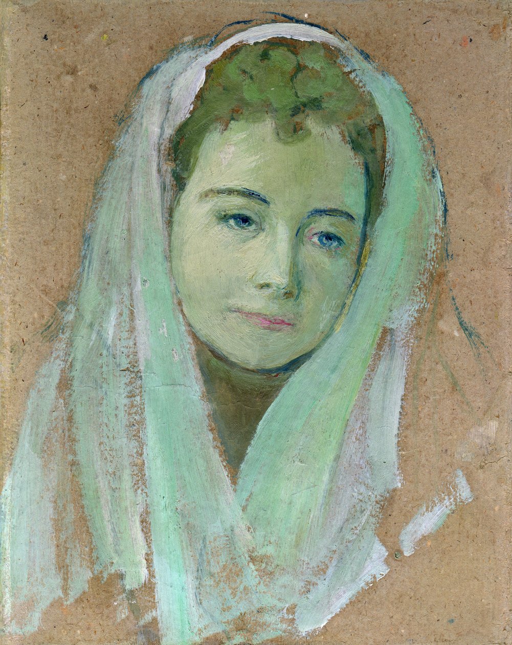 Marthe with a White Veil by Maurice Denis