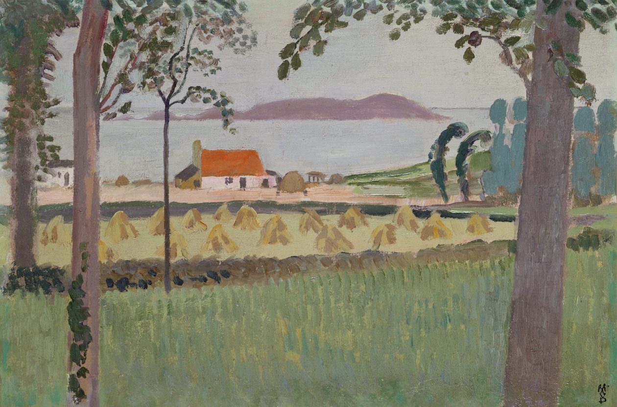 The little farm at Louannec, 1911 by Maurice Denis