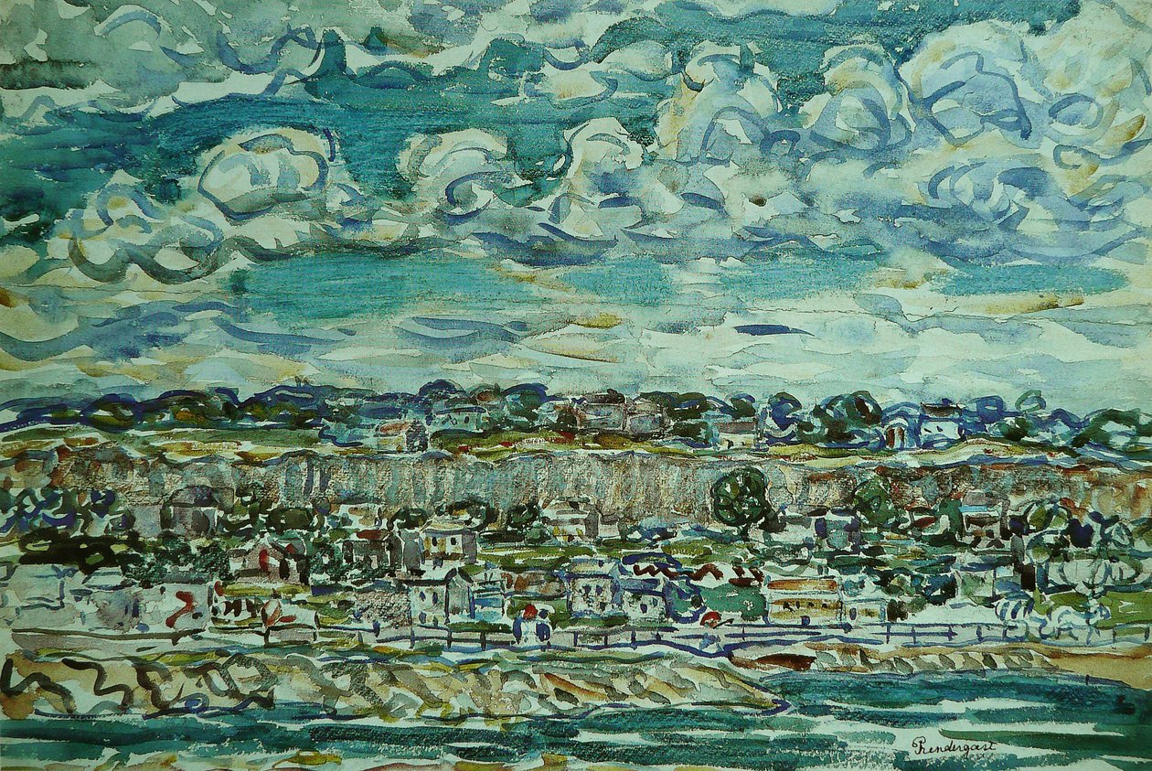 St. Malo by Maurice Brazil Prendergast