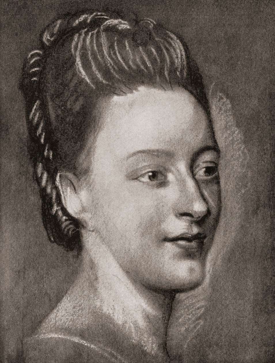 Unknown Image by Maurice Quentin de La Tour