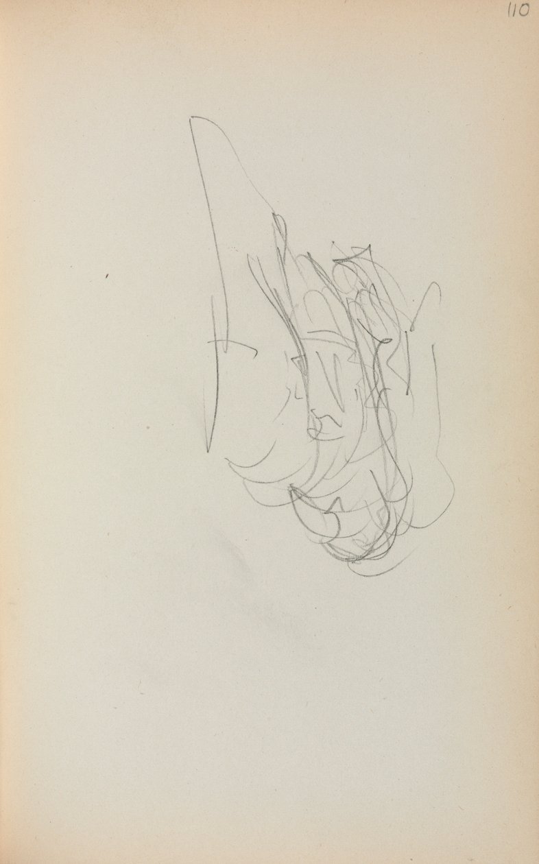 Italian Sketchbook: Gondola Page 110 by Maurice Brazil Prendergast
