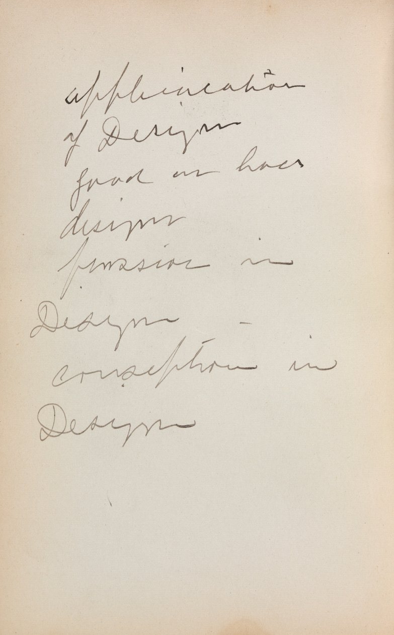 Italian Sketchbook: Notes Page 239 by Maurice Brazil Prendergast