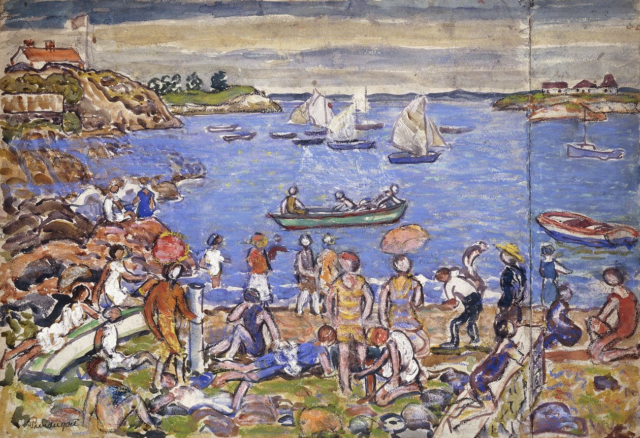 Near Gloucester by Maurice Brazil Prendergast