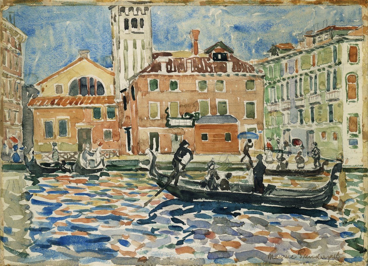 Venice by Maurice Brazil Prendergast