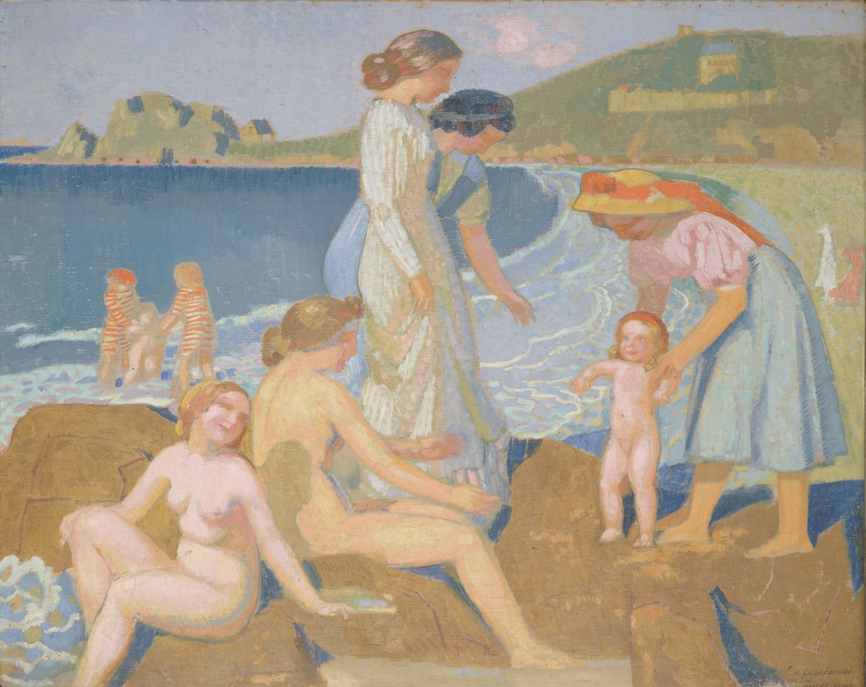 Bathers at Perros Guirec by Maurice Denis