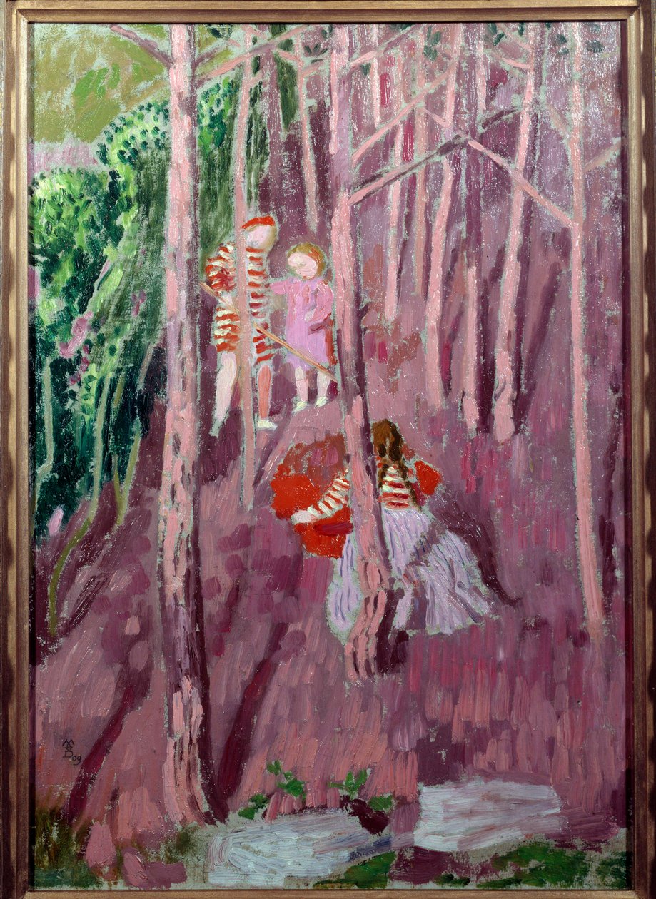 Children in the Wood of Silencio by Maurice Denis