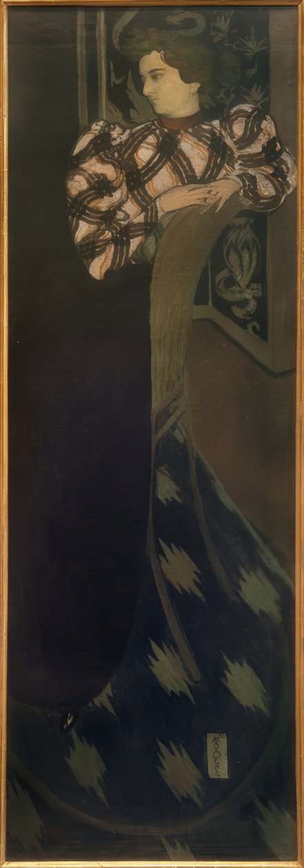Madame Ranson in Green by Maurice Denis
