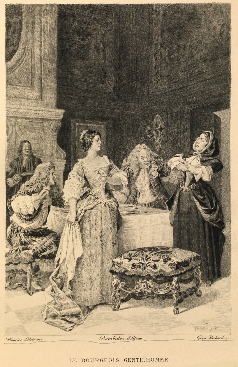 The Bourgeois Gentleman by Maurice Leloir