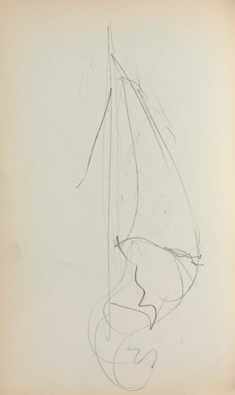 Italian Sketchbook: Sail by Maurice Prendergast