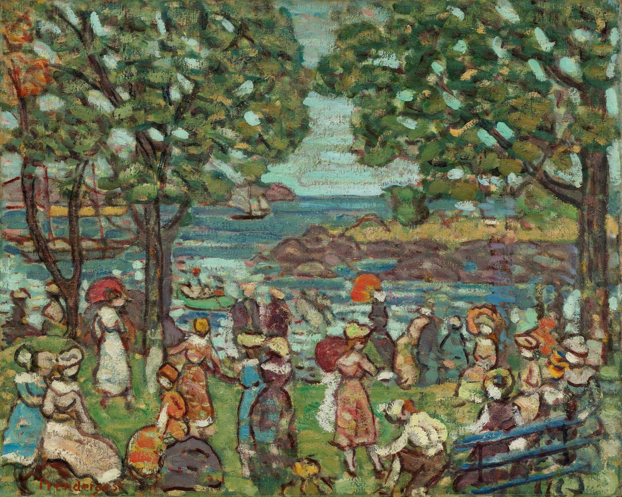 Salem Cove by Maurice Brazil Prendergast