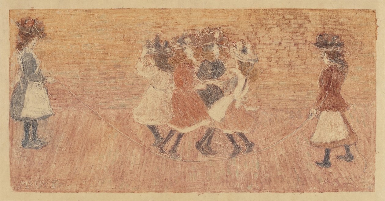 Skipping Rope by Maurice Brazil Prendergast