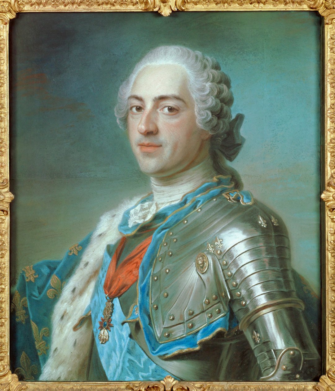 Louis XV by Maurice Quentin de La Tour