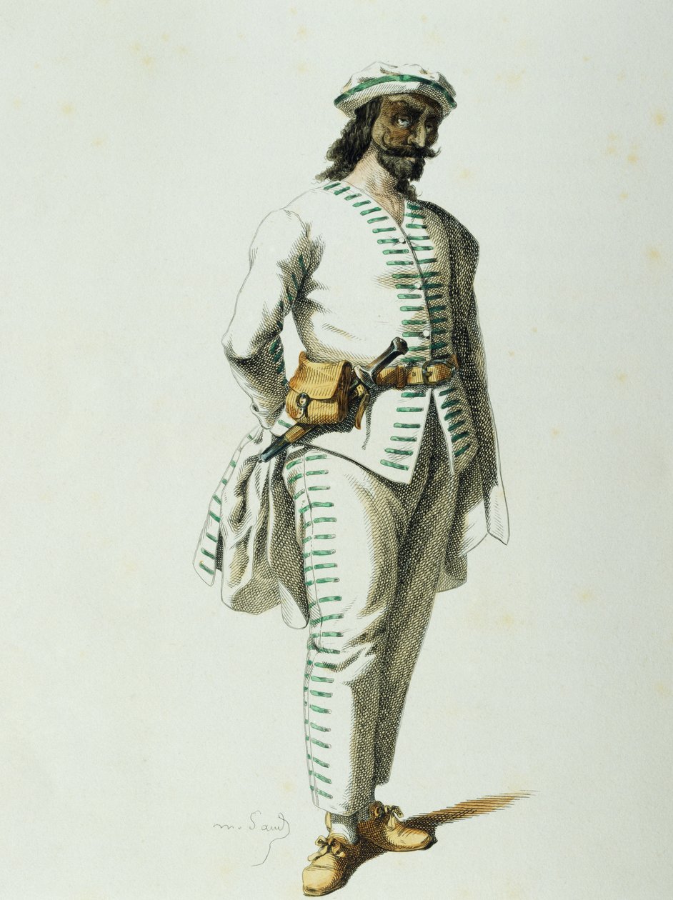 Brighella in 1570 by Maurice Sand