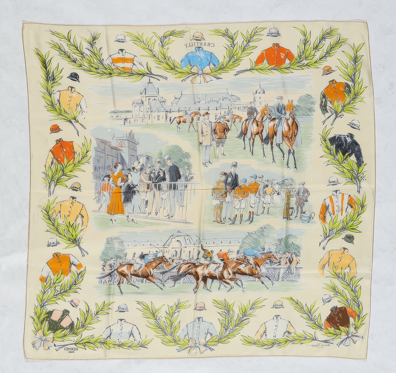Silk Scarf by Maurice Taquoy