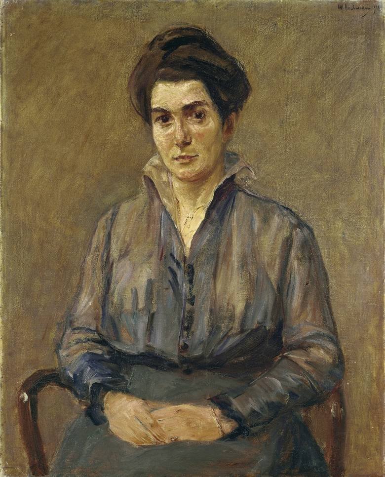 Portrait of Cäcilie Markus by Max Liebermann