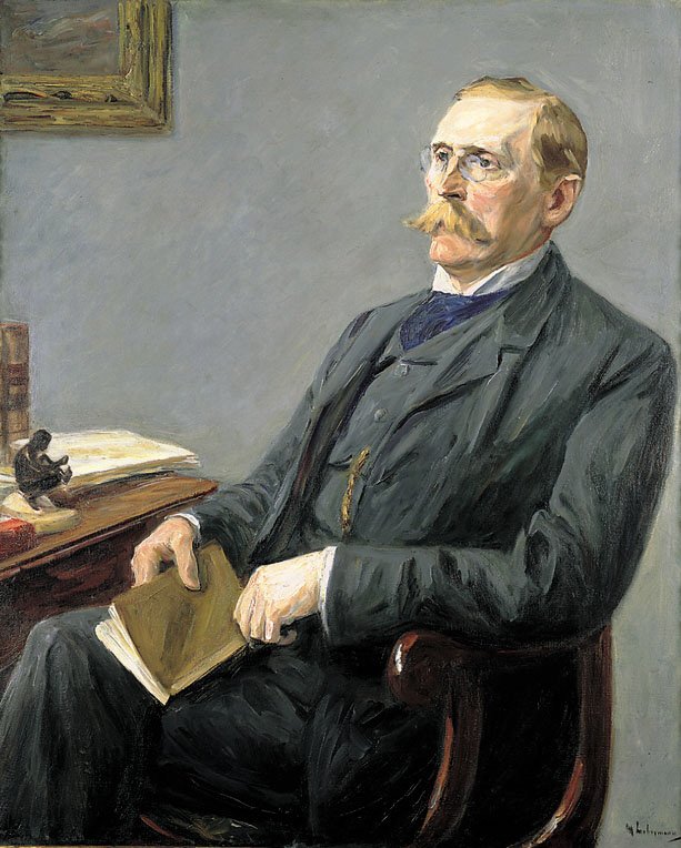Dr. Wilhelm Bode by Max Liebermann