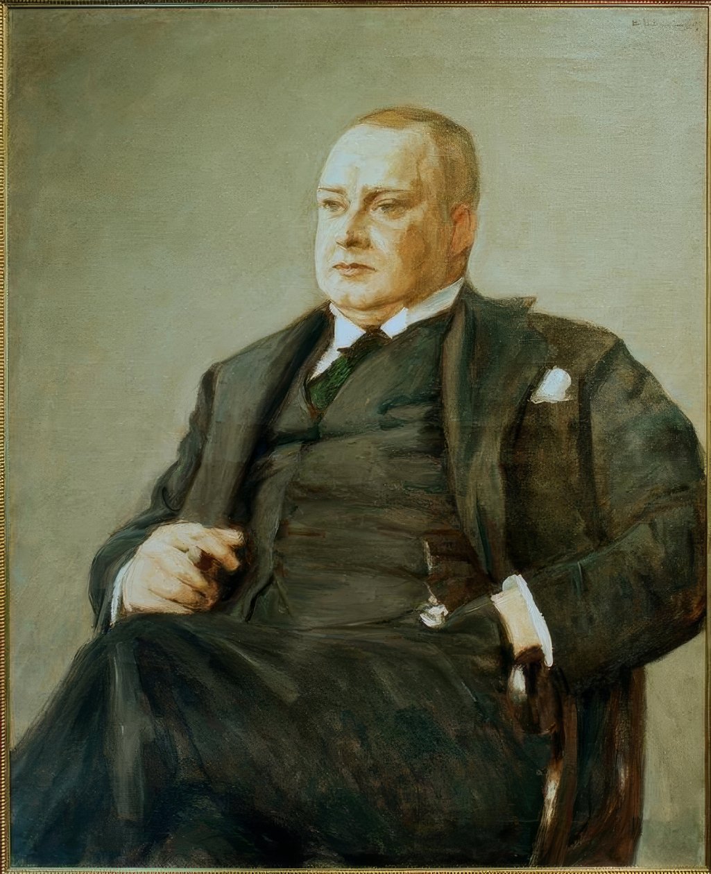 Portrait of Otto Wolff by Max Liebermann