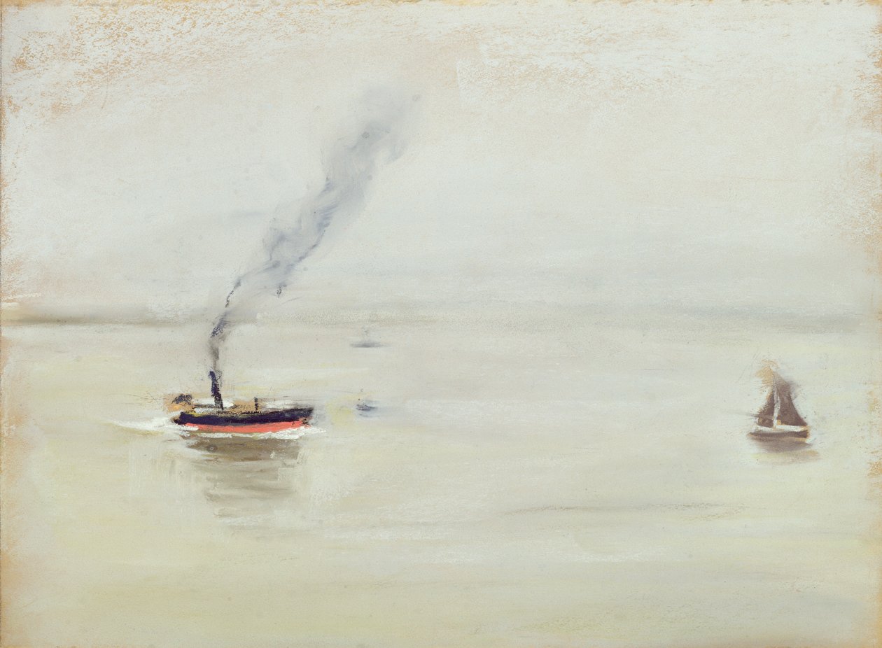 Rainy Weather on the Elbe, 1902 by Max Liebermann