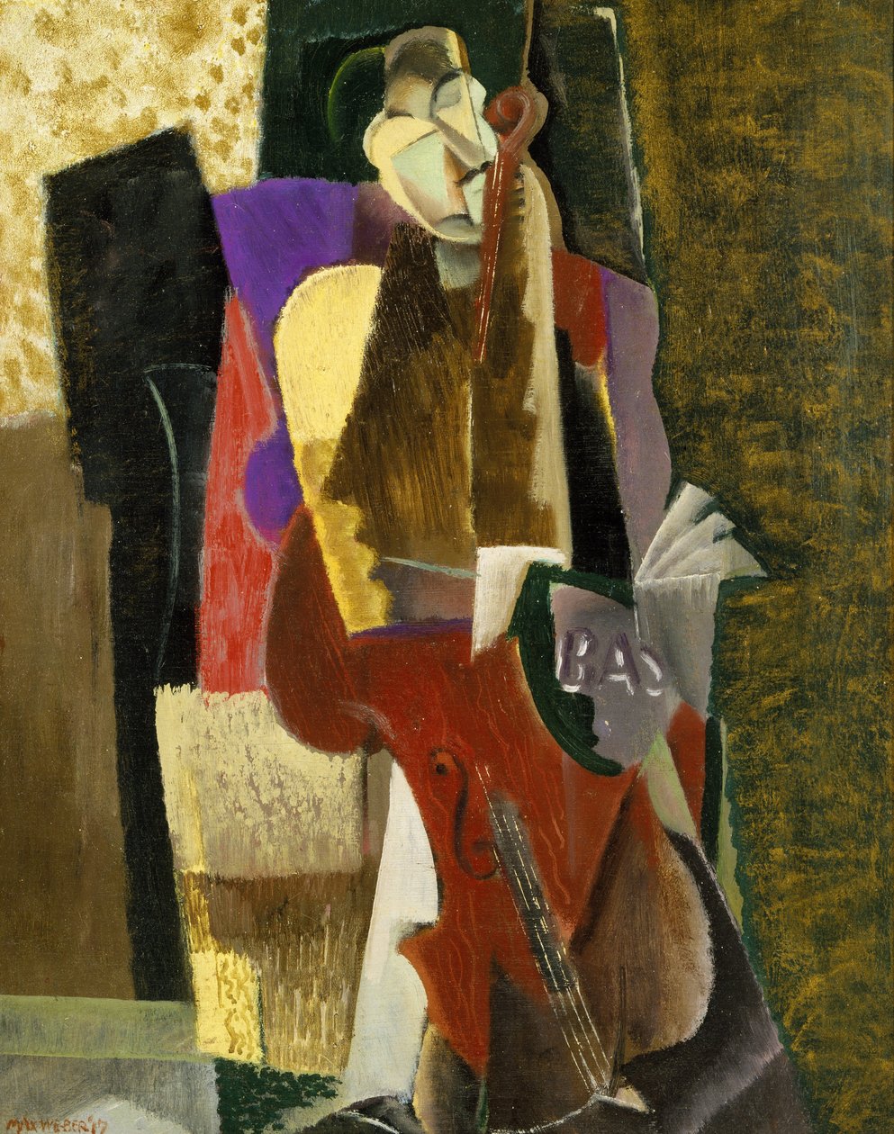 The Cellist by Max Weber