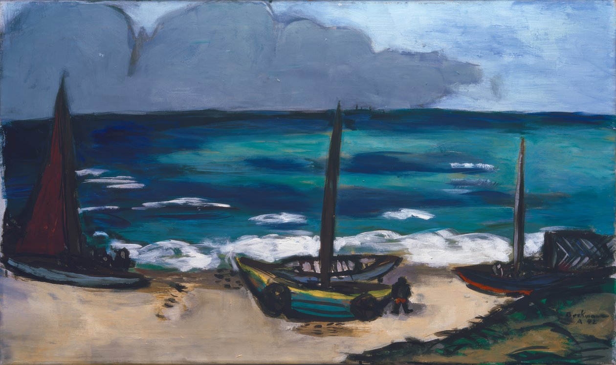 Approaching Storm at Sea by Max Beckmann