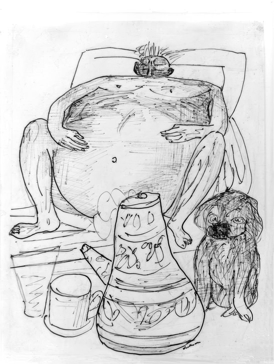Stomach Ache by Max Beckmann
