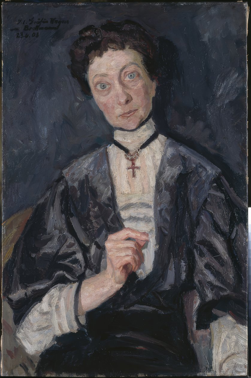 Portrait of Countess S. vom Hagen by Max Beckmann