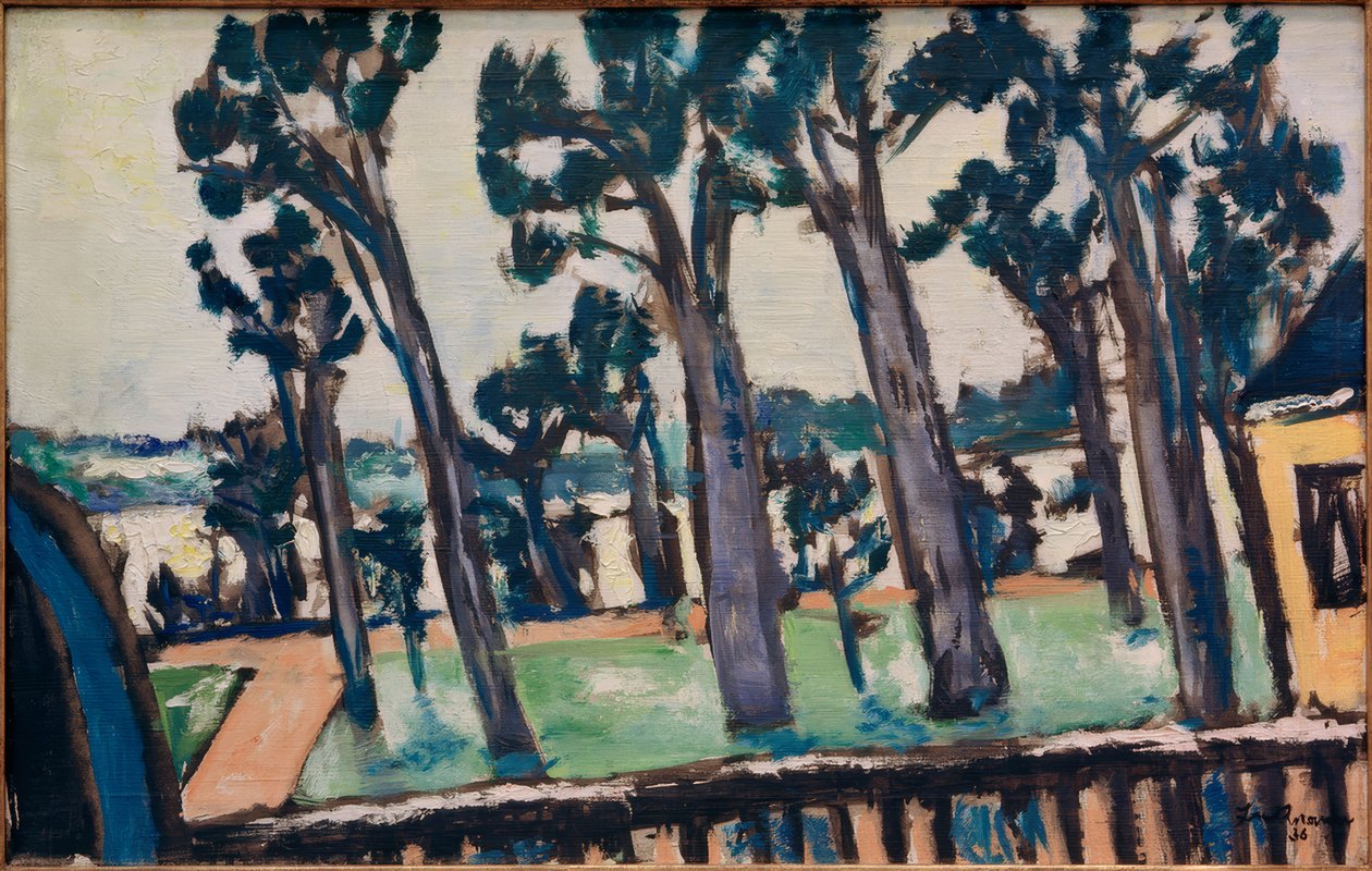 View from Rupenhorn to the Havel by Max Beckmann