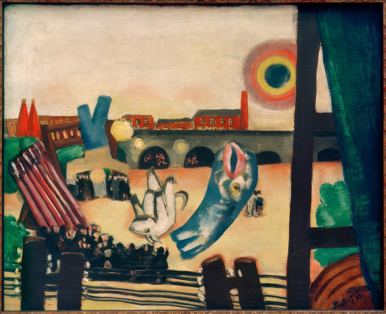 Chinese Fireworks by Max Beckmann