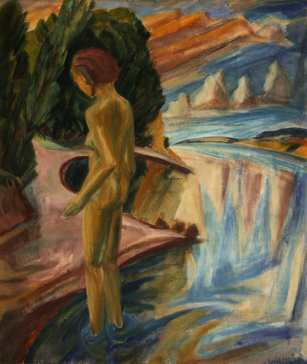 Hay Harvest by Max Beckmann