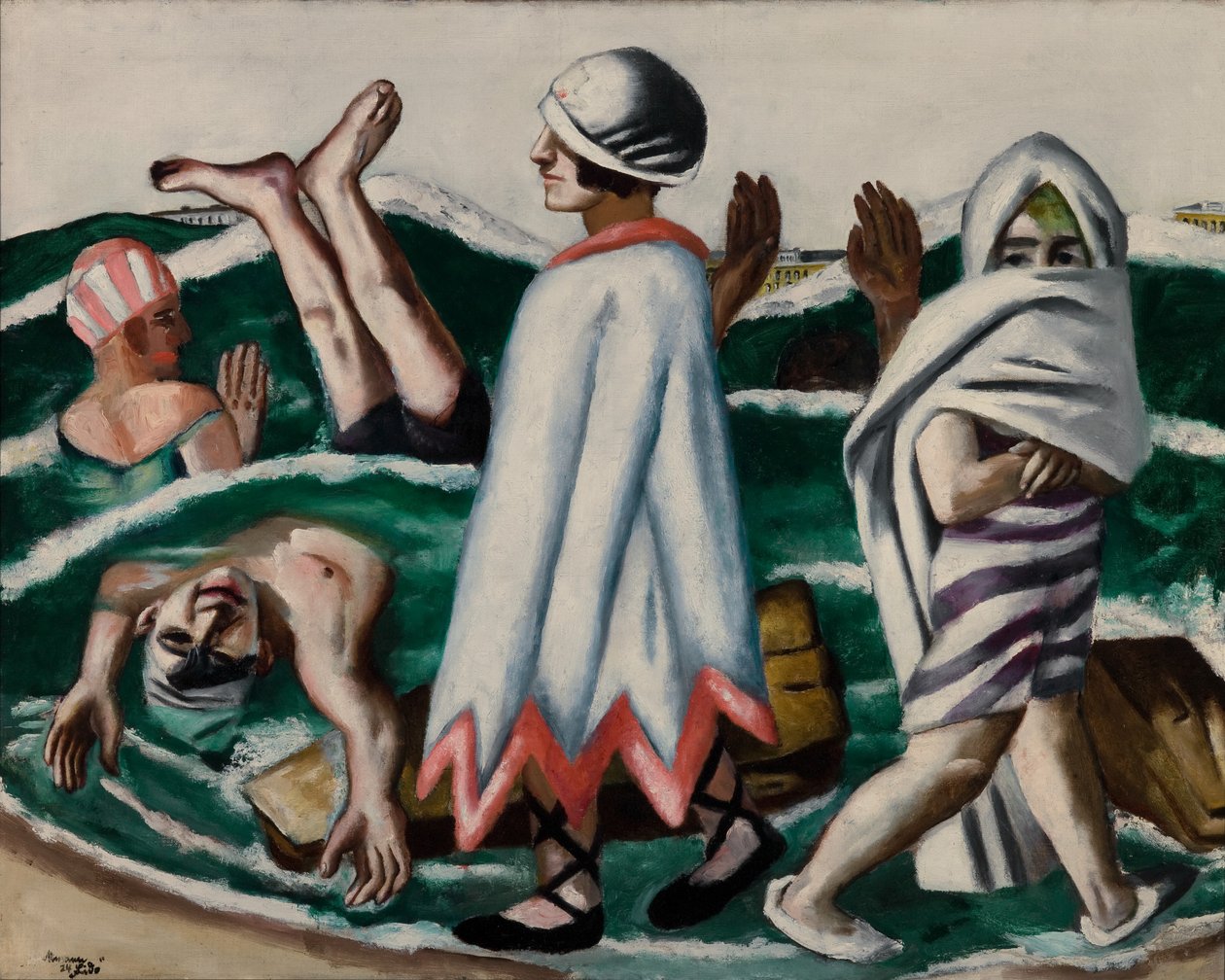 Lido by Max Beckmann