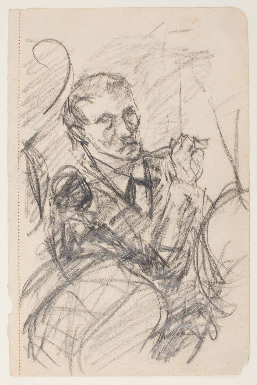 Portrait of Piper (the Publisher) by Max Beckmann