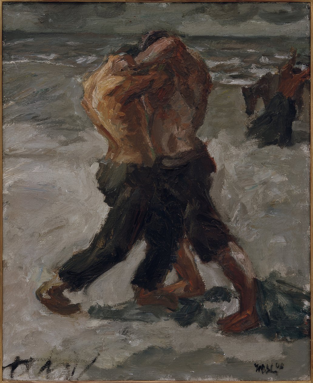 Rivals: Wrestling Pair by Max Beckmann