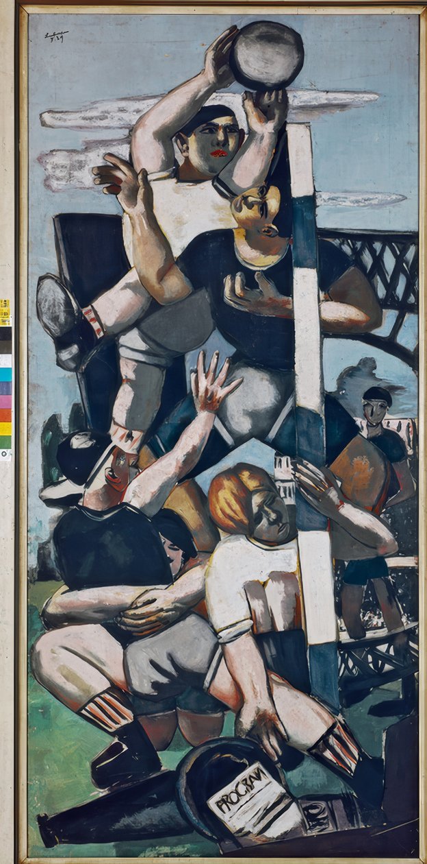 Rugby Player by Max Beckmann