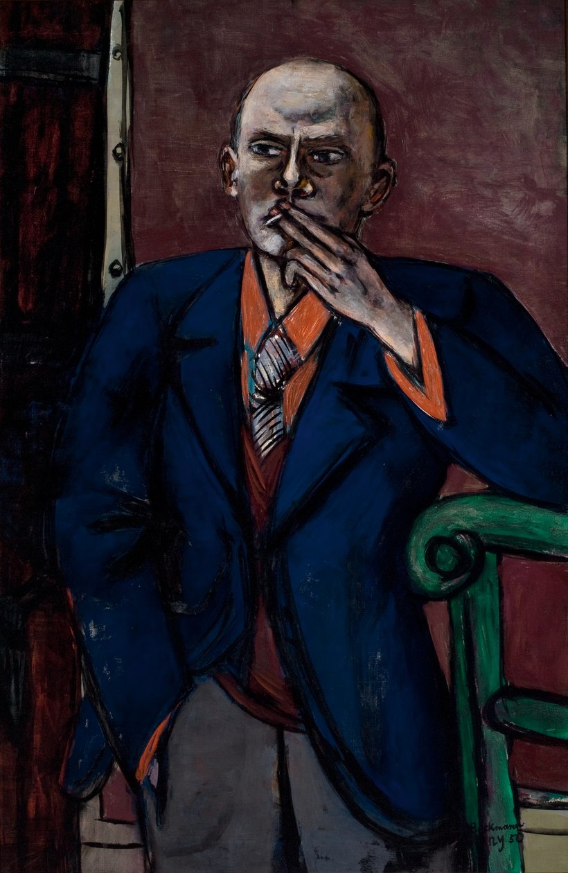 Self Portrait by Max Beckmann