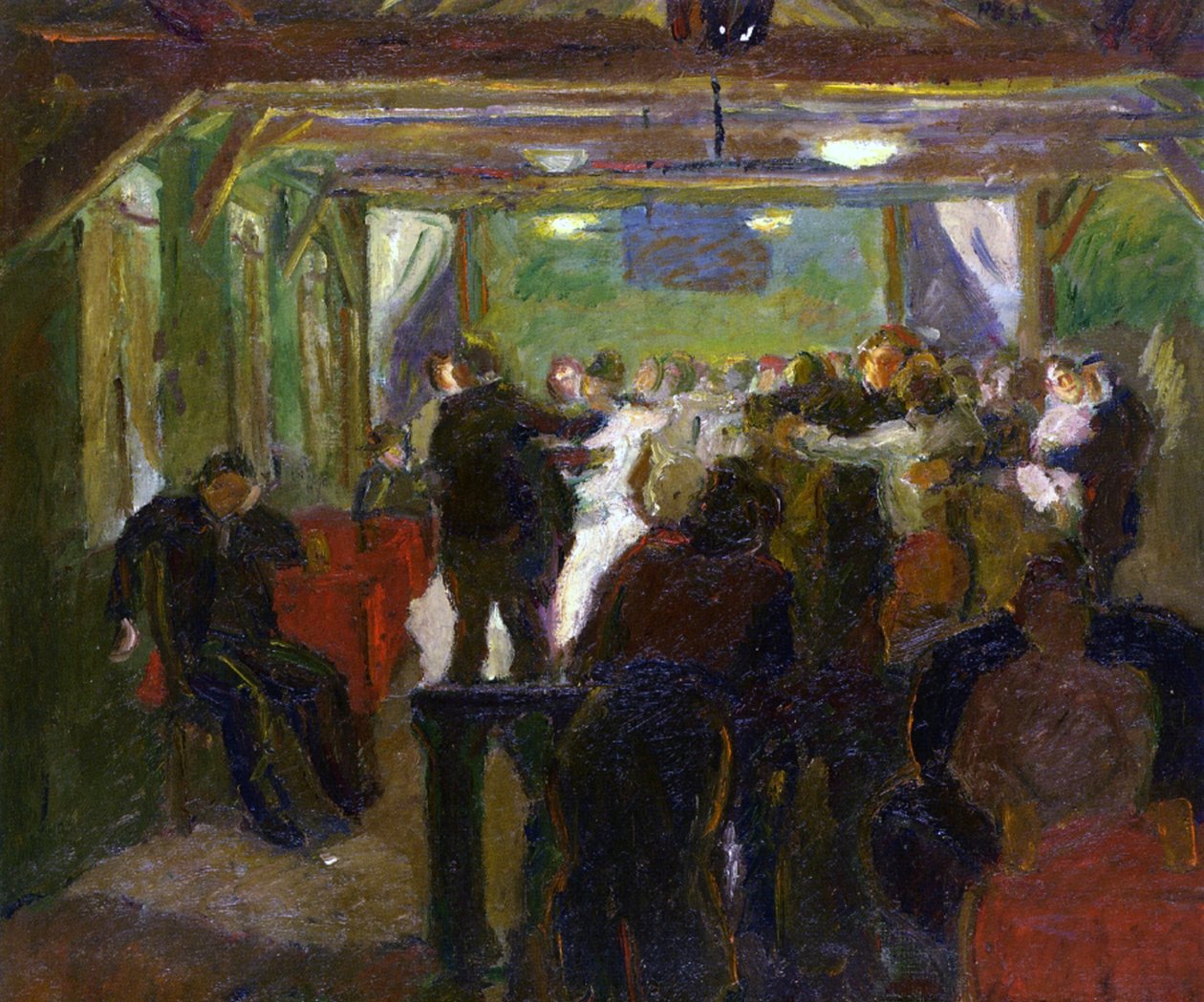 The Local Dance by Max Beckmann
