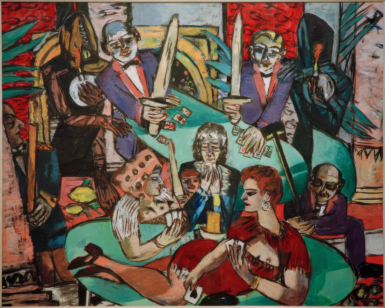Dream of Monte Carlo by Max Beckmann