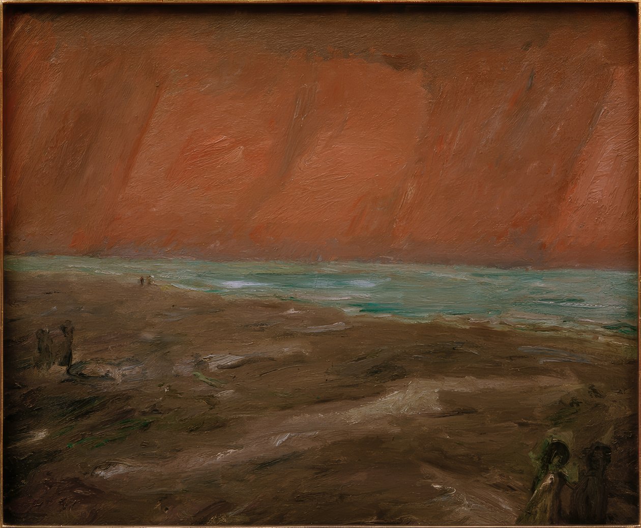 Gloomy Evening by the Sea by Max Beckmann