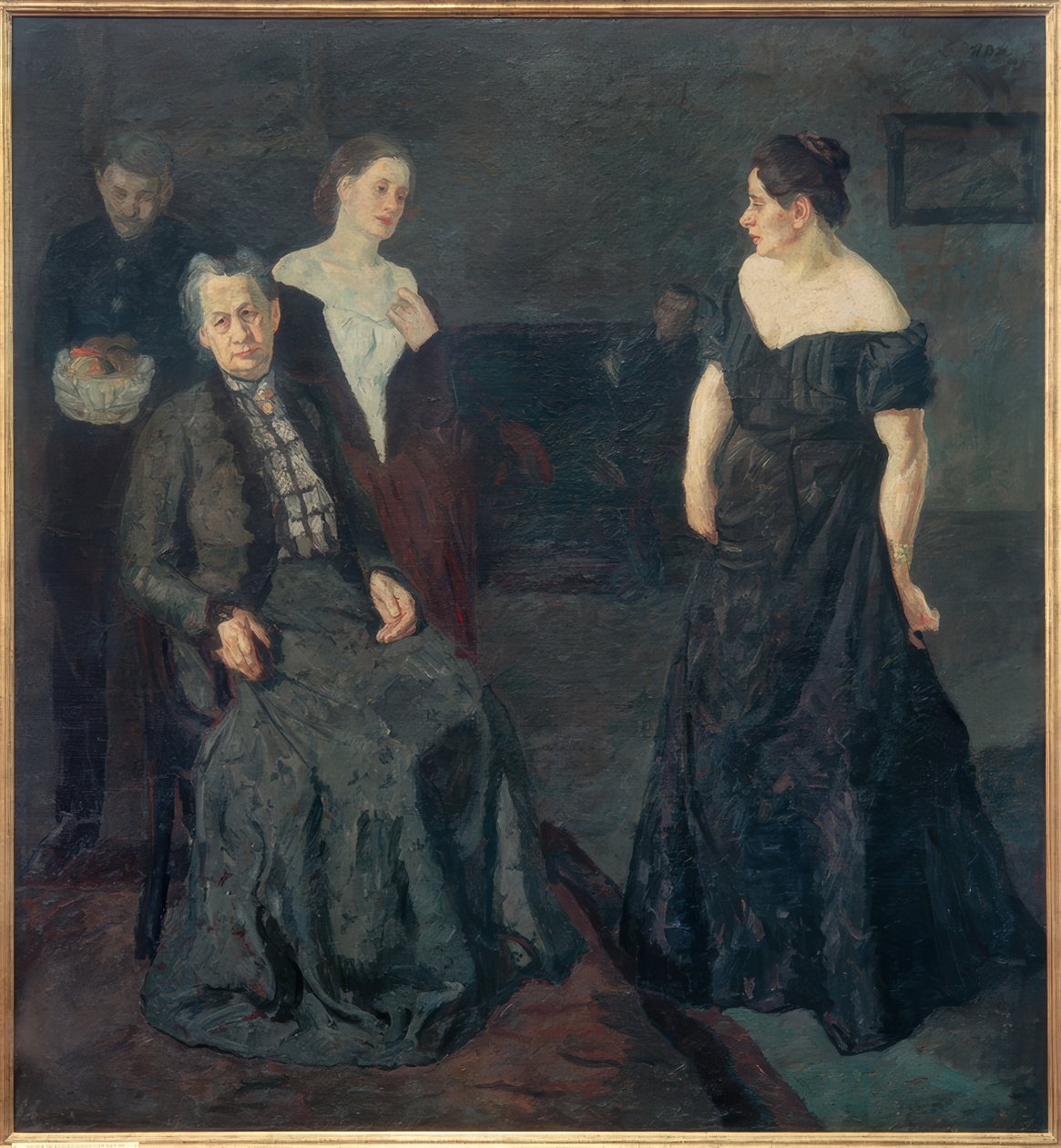 Conversation by Max Beckmann