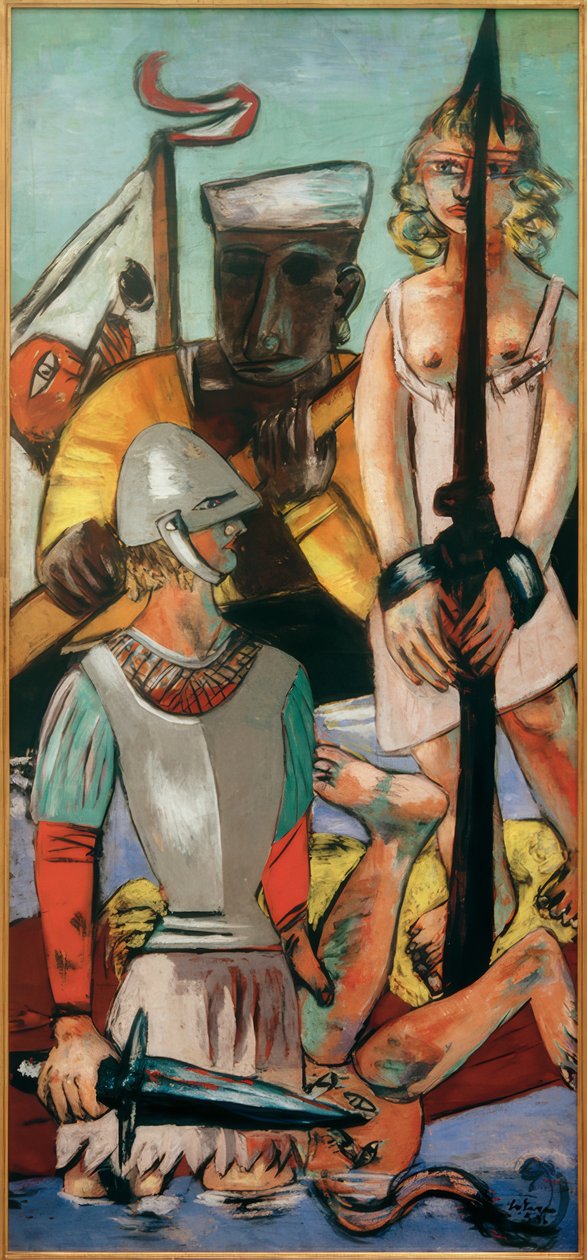 Temptation (Temptation of St. Anthony) by Max Beckmann