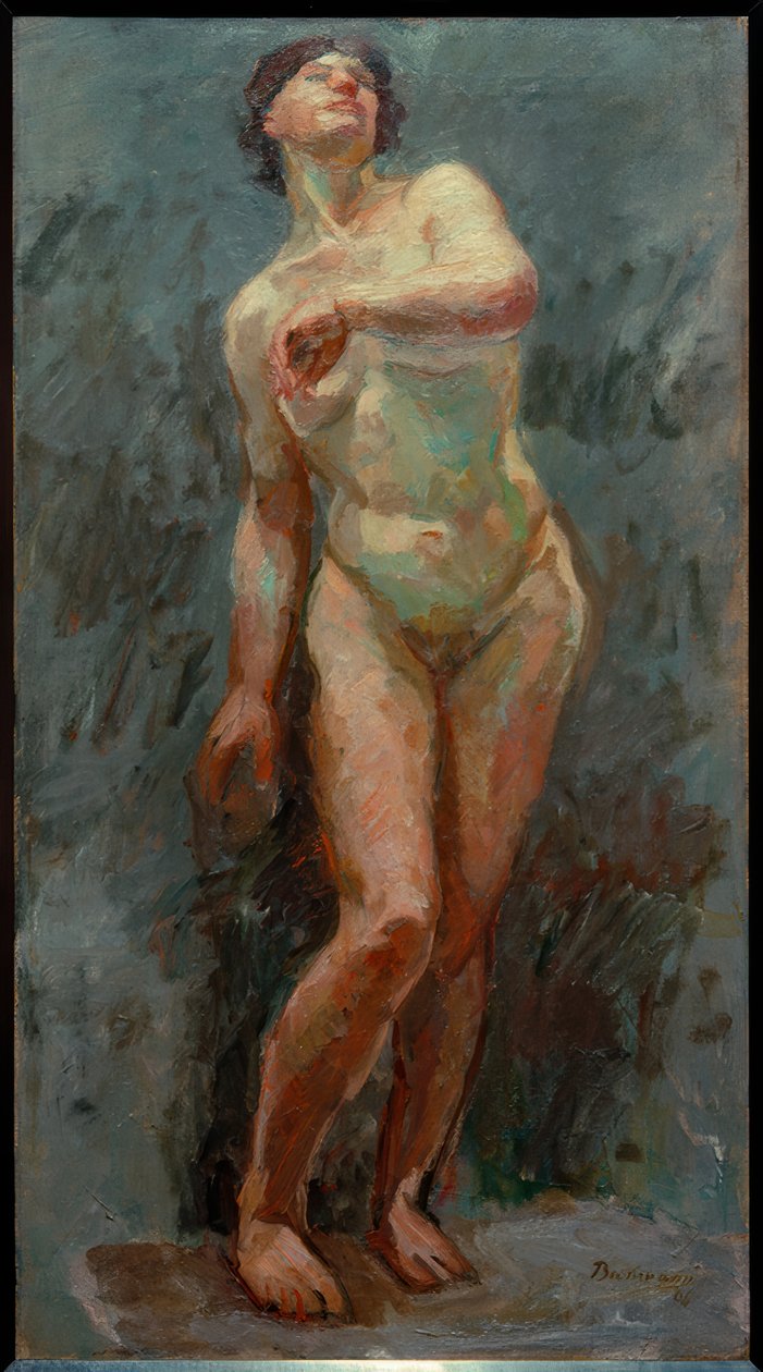 Female Nude by Max Beckmann