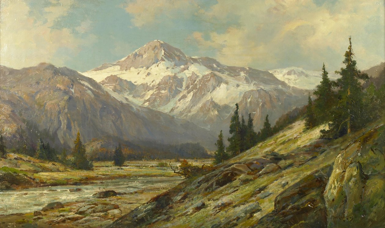 Rocky Mountains by Max Cornelius