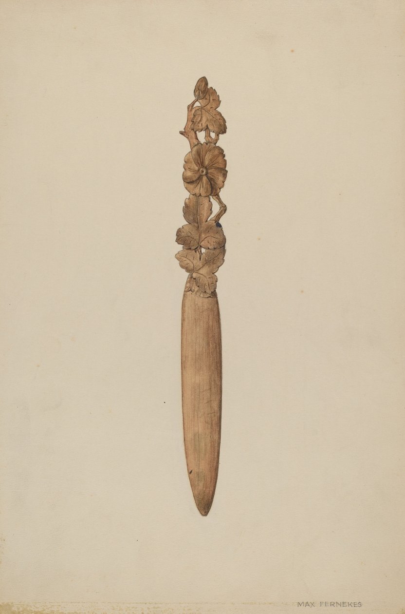 Paper Knife by Max Fernekes