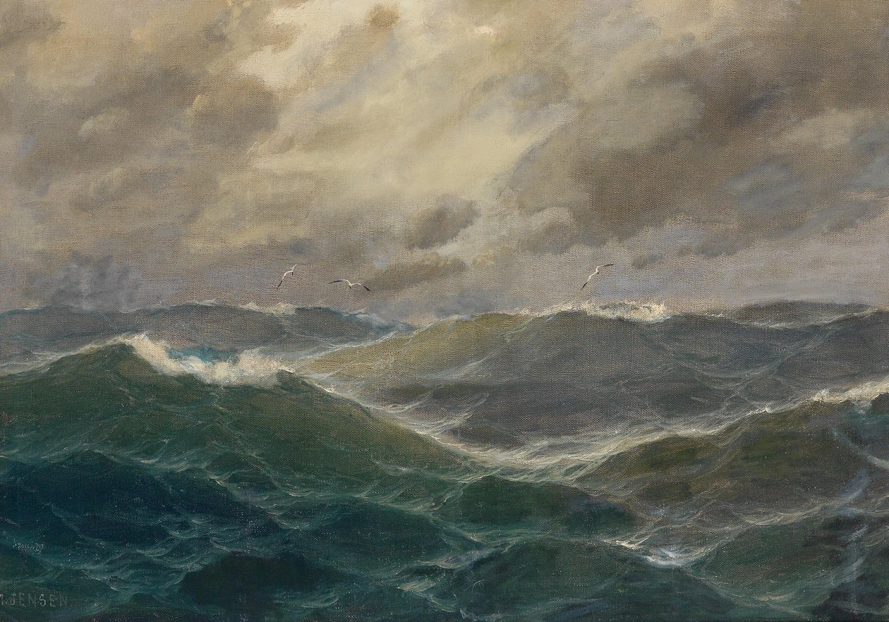 Stormy Sea by Max Jensen