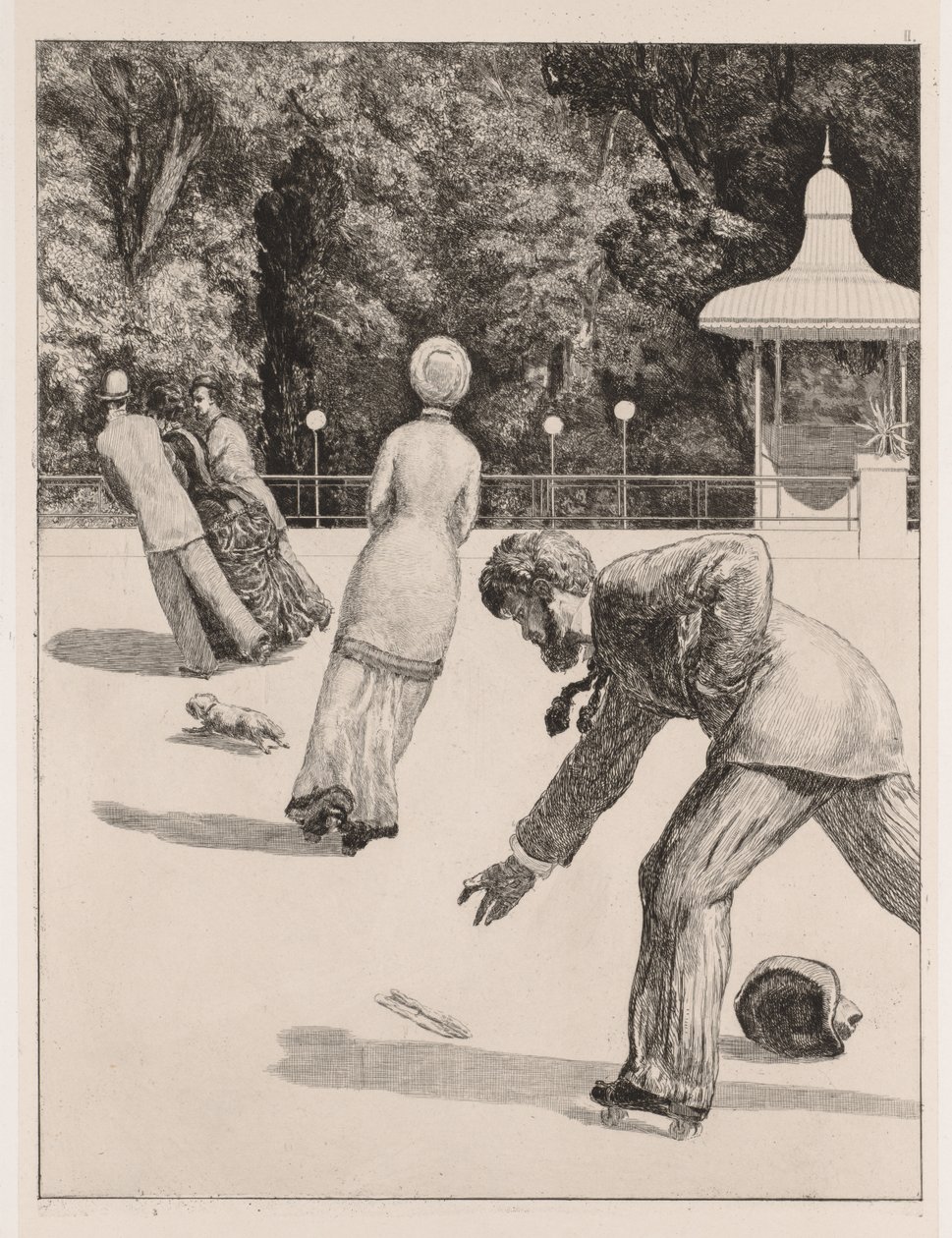 A Glove: The Action, 1880 by Max Klinger