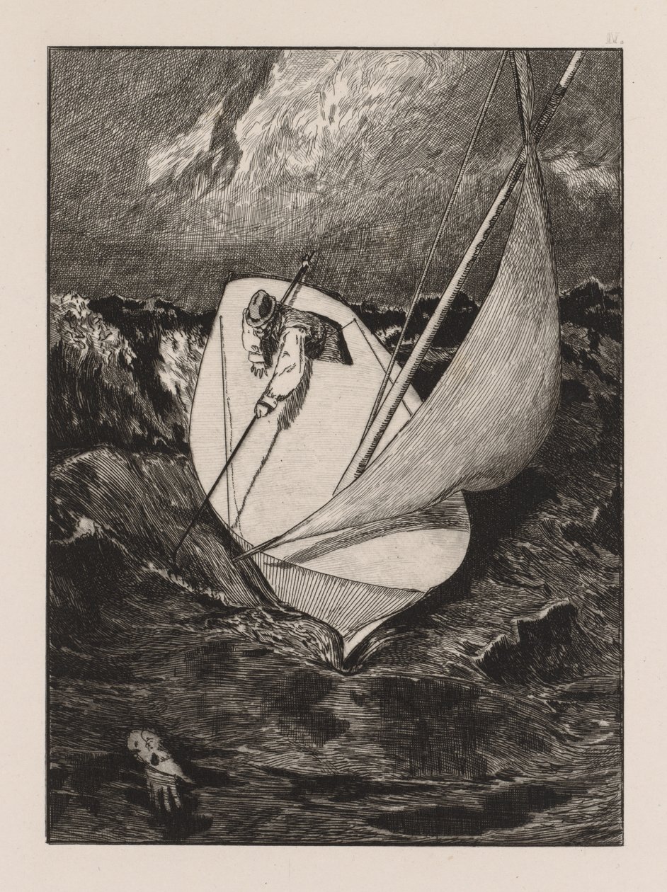 A Glove: The Rescue by Max Klinger