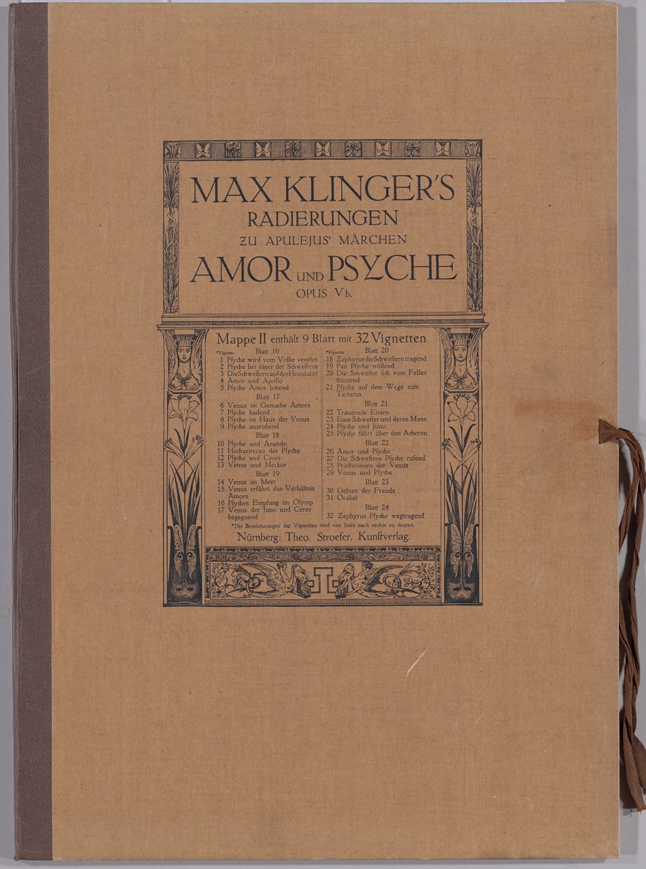 Amor and Psyche [Opus Vb] by Max Klinger